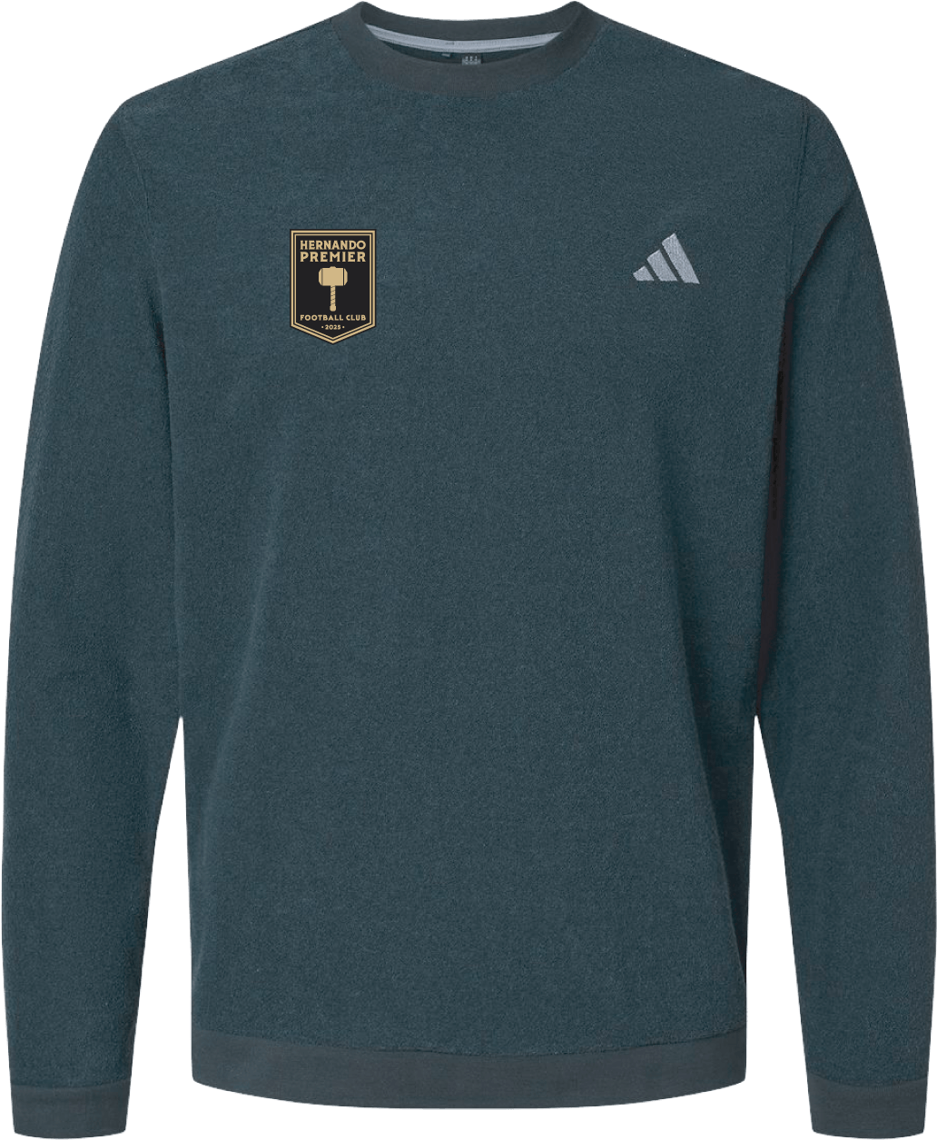 Hernando Premier adidas Men's Terry Loop Crewneck Sweatshirt