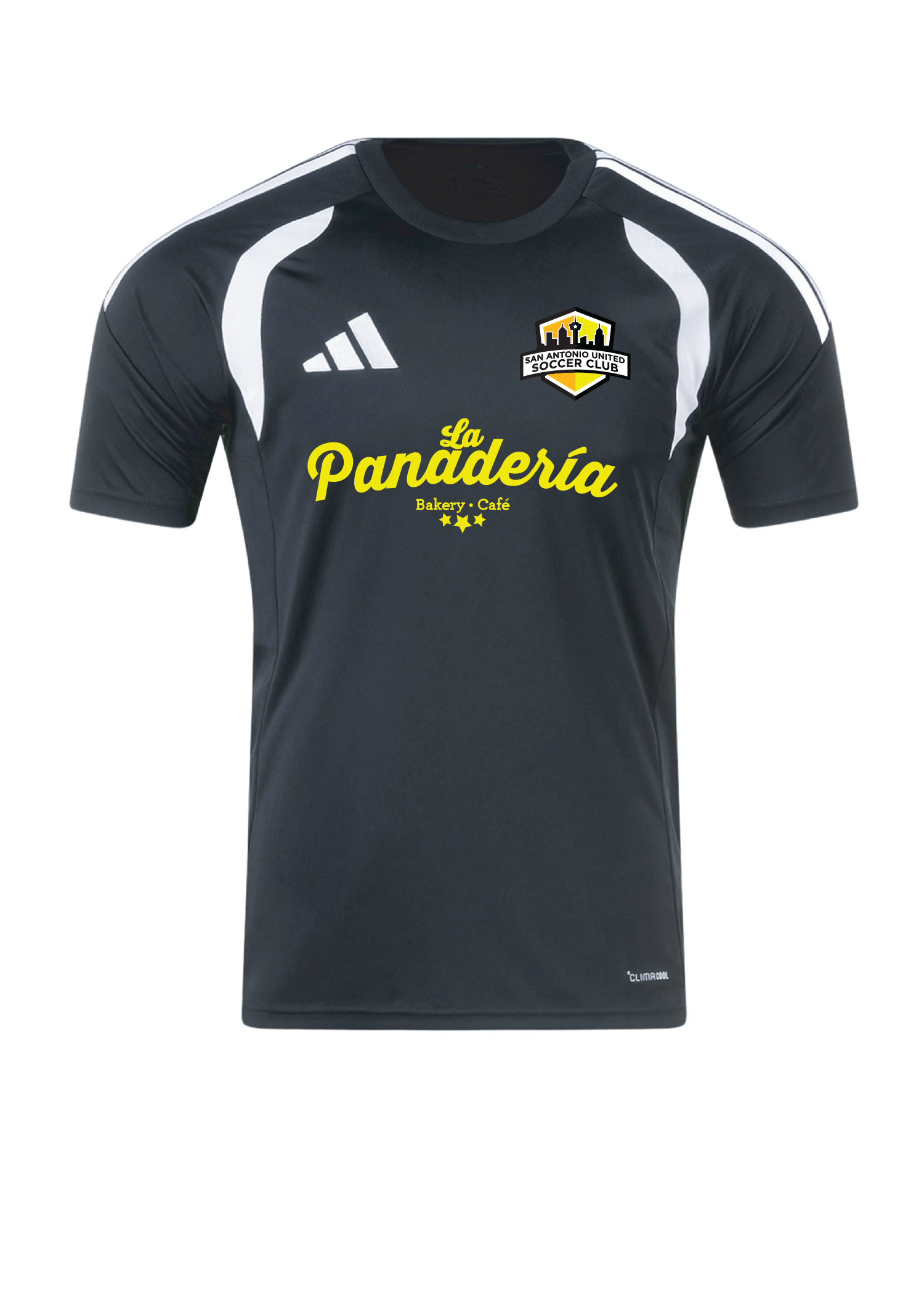 SA United adidas Tiro26 League Game Jersey - Black