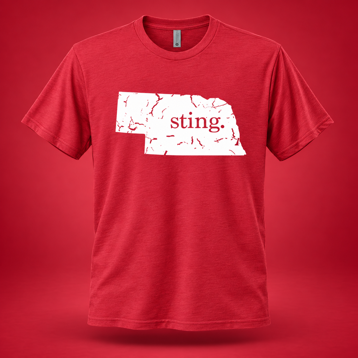 Sting Nebraska Next Level Apparel�� Unisex Tri-Blend Tee