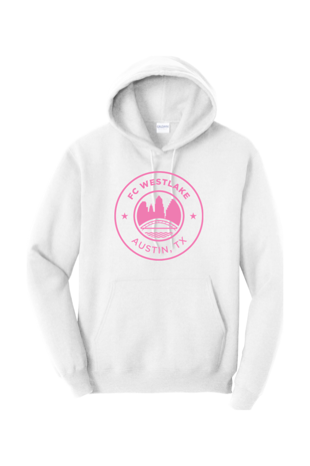 FCW Monochrome Crest Logo - Dark Pink