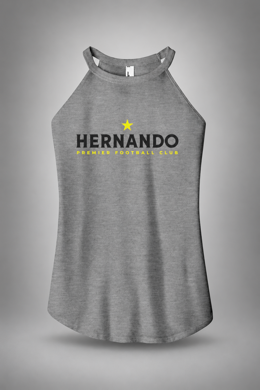 Hernando Premier| Women's Active Tank – Gray, front view