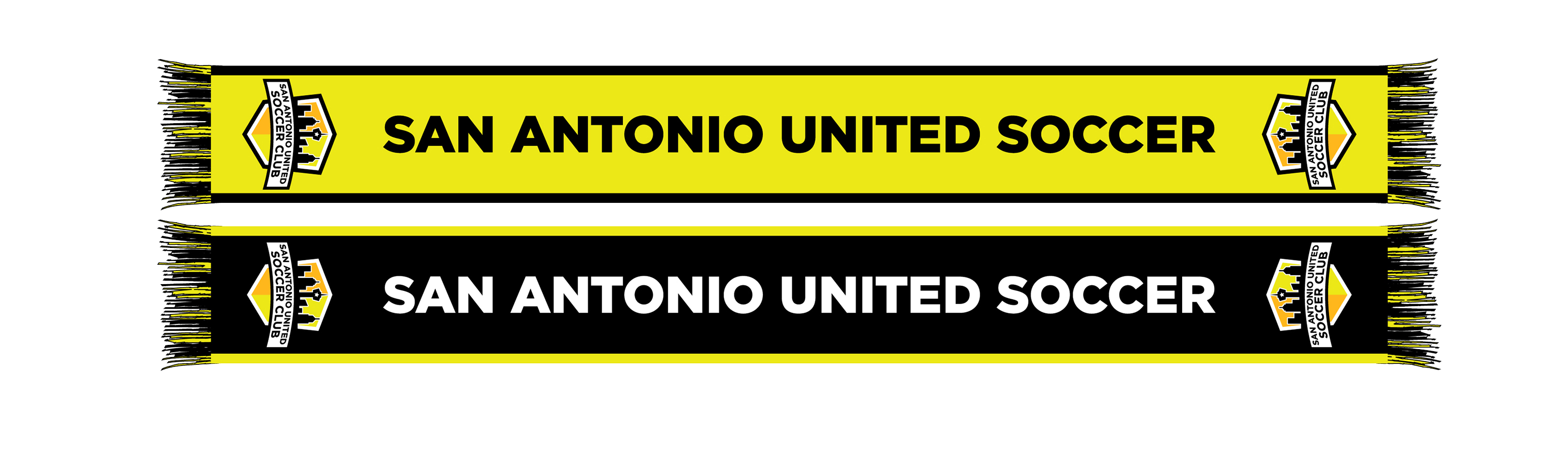 SA United Soccer Scarf