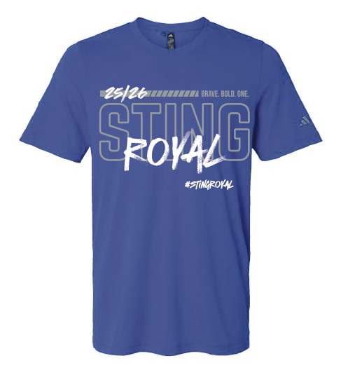 Sting Royal adidas Blend Tee