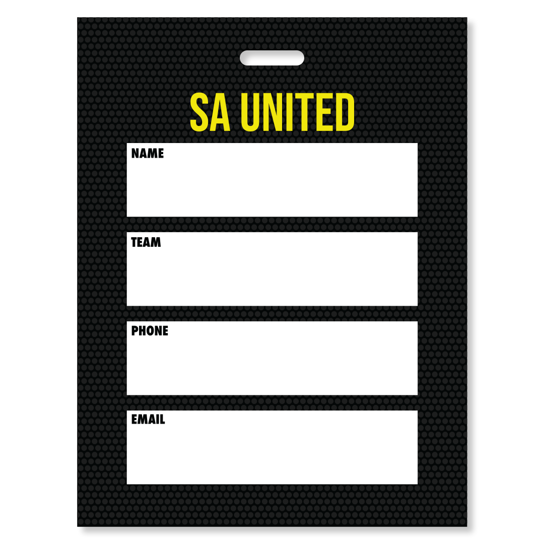 SA United Travel Bag Tag
