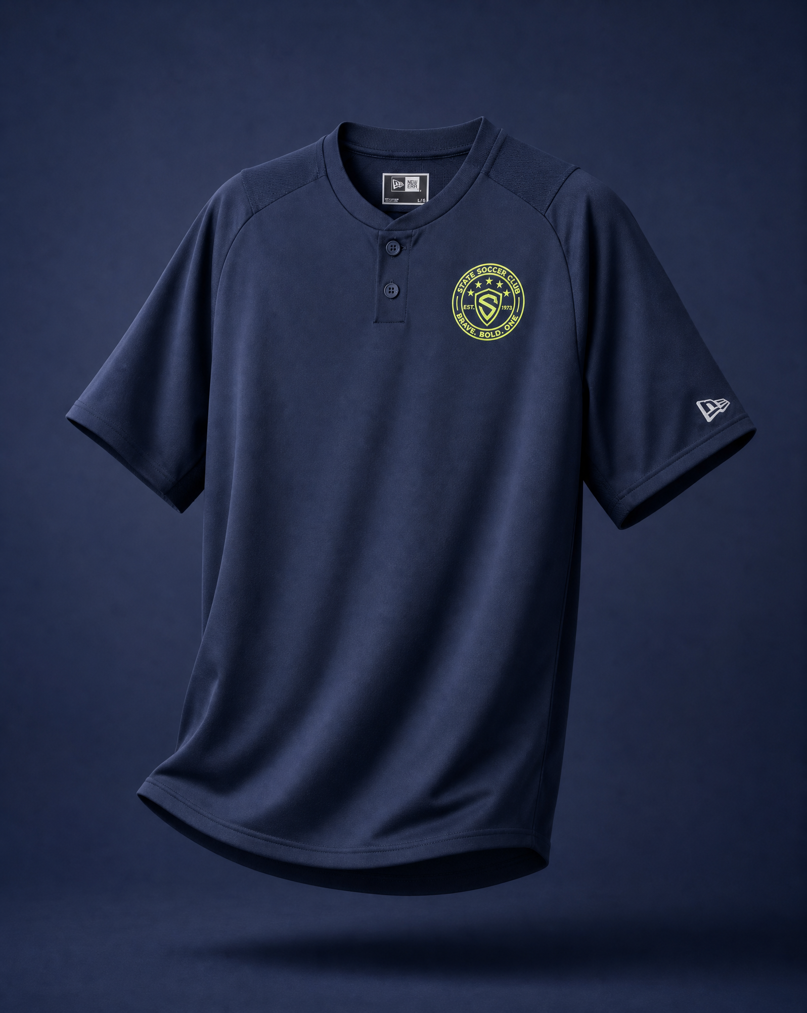 Sting Soccer Sideline | Men's New Era 2-Button Jersey