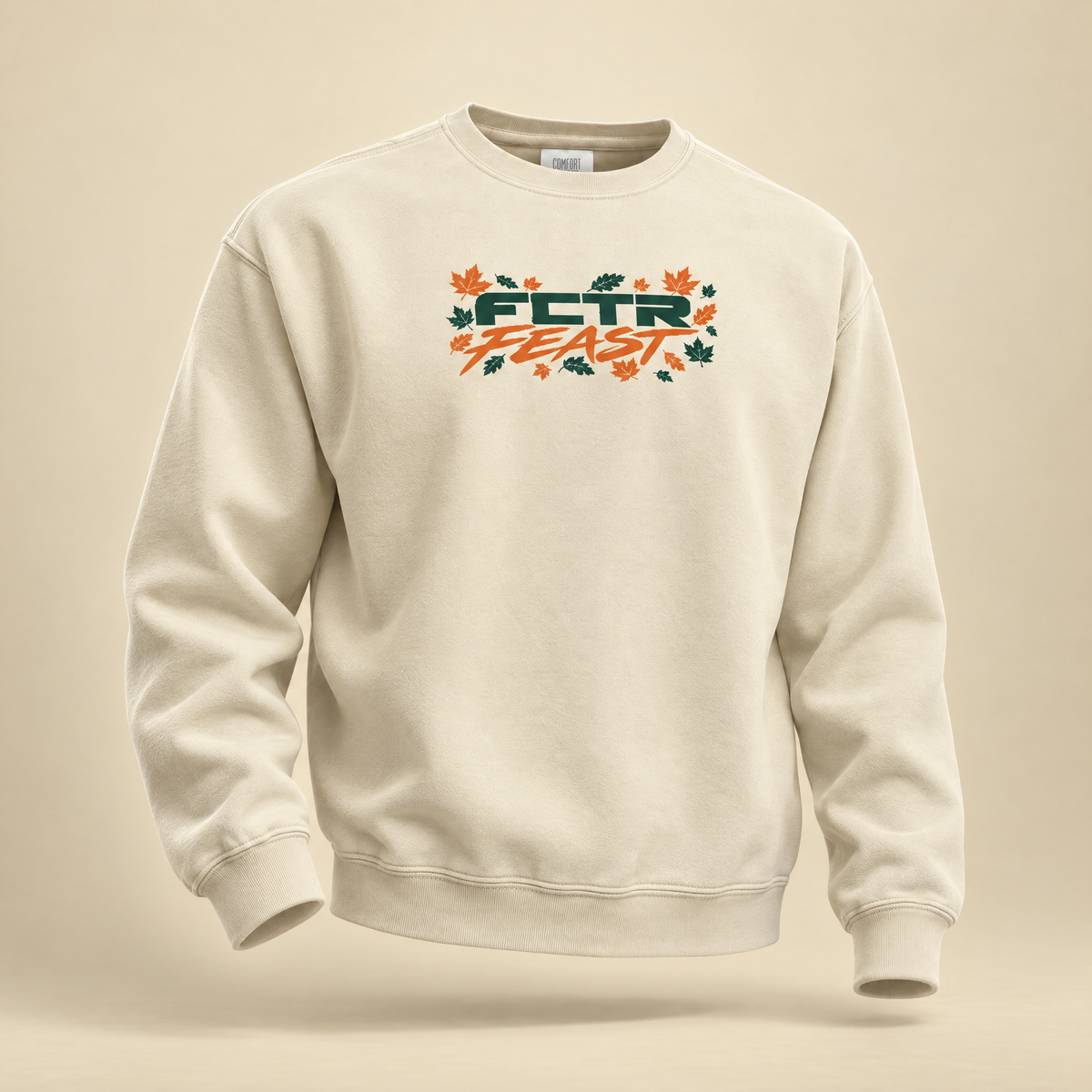 FCTR Feast | Adult Falling Leaves Crewneck Sweatshirt