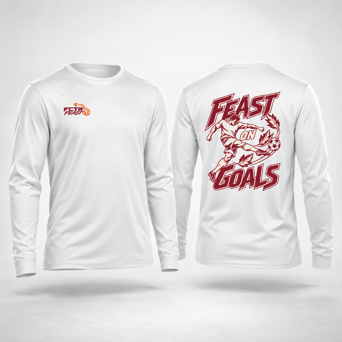 FCTR Feast | Adult Feast on Goals Long Sleeve T-Shirt