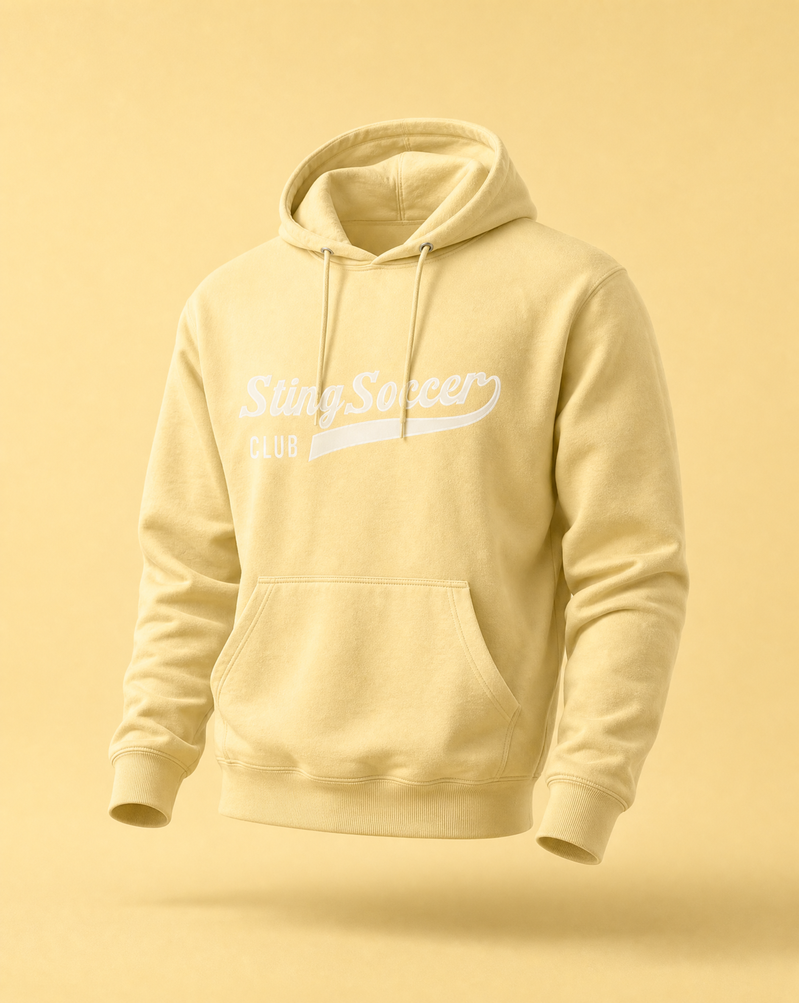 Sting Retro Collection | Youth Varsity Hoodie | Pigment Yellow