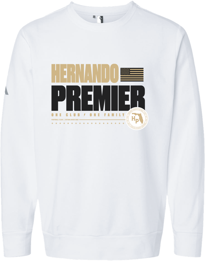 Hernando Premier adidas Fleece Crewneck Sweatshirt