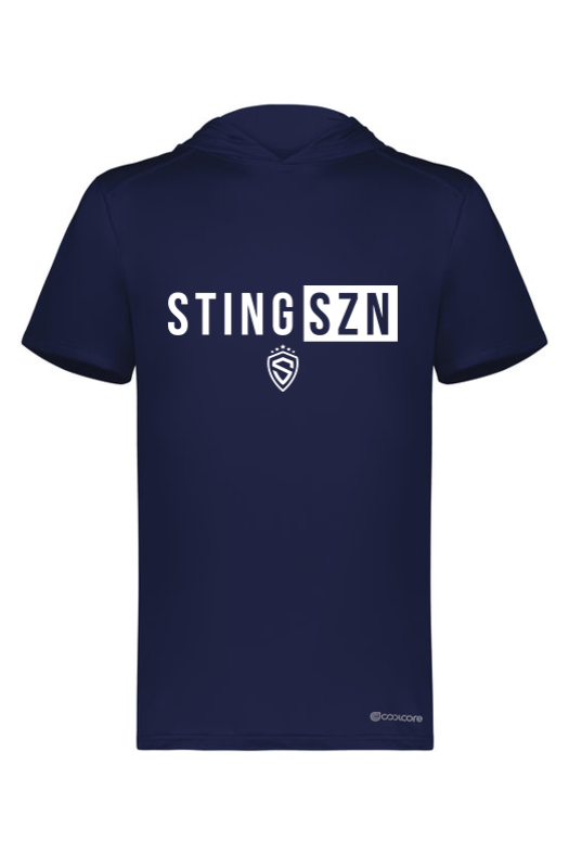 Sting SZN | Pitch Is Ours Coolcore Hoodie  | Navy
