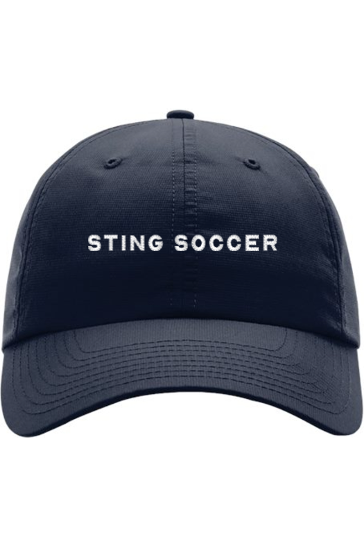 Sting Soccer Relaxed Performance Lite Cap | Hat | Navy