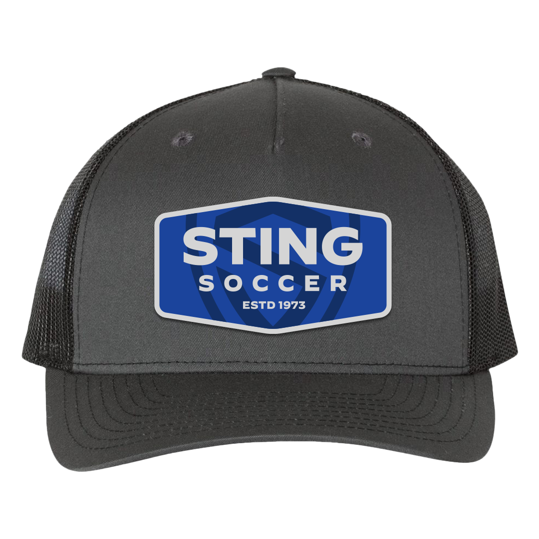 Sting Soccer Patch 112FP Trucker Hat