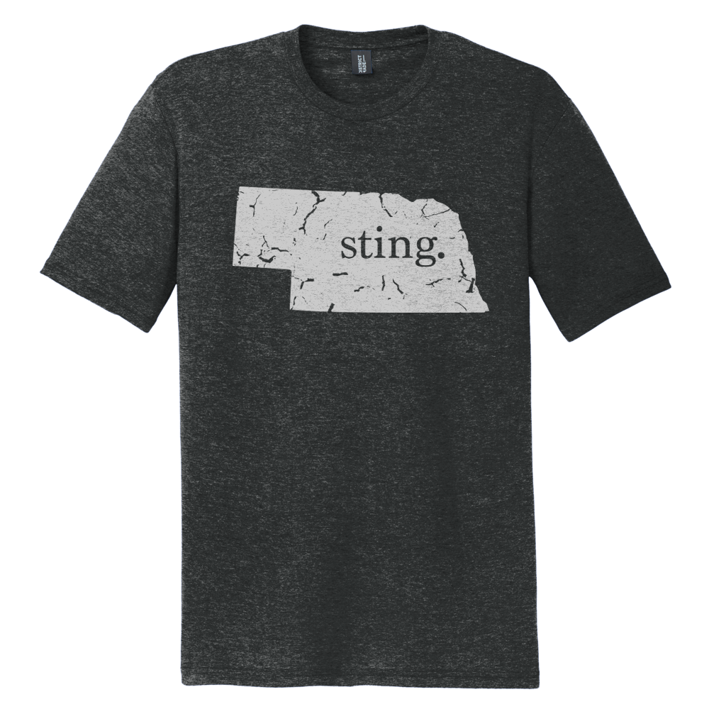 Sting Nebraska Tri-Blend Tee