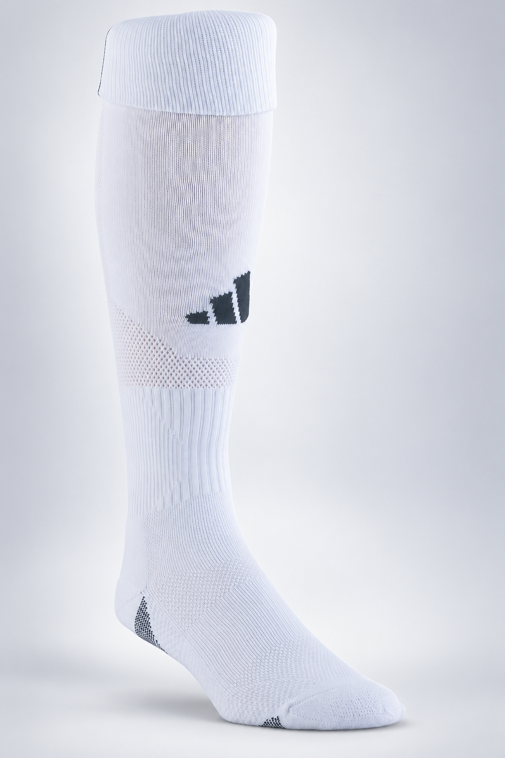 adidas Team Speed 5 OTC Sock - White/Black